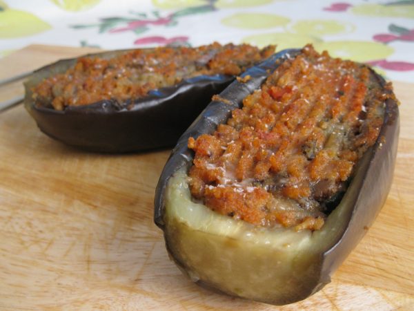 Barchette di melanzane