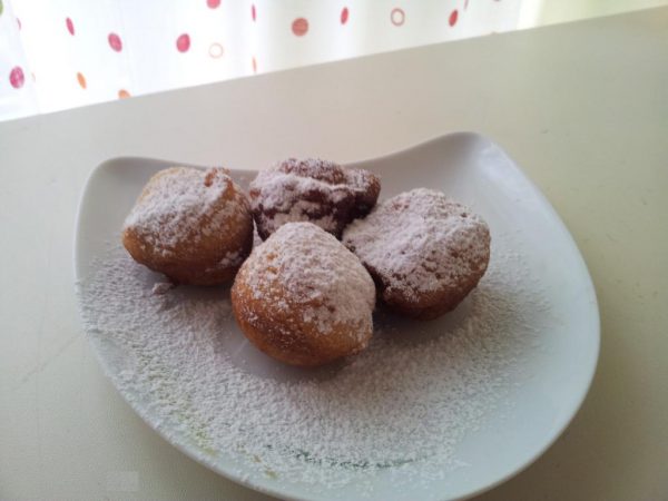 Frittelle con avanzi di polenta