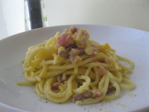 Pasta carbonara
