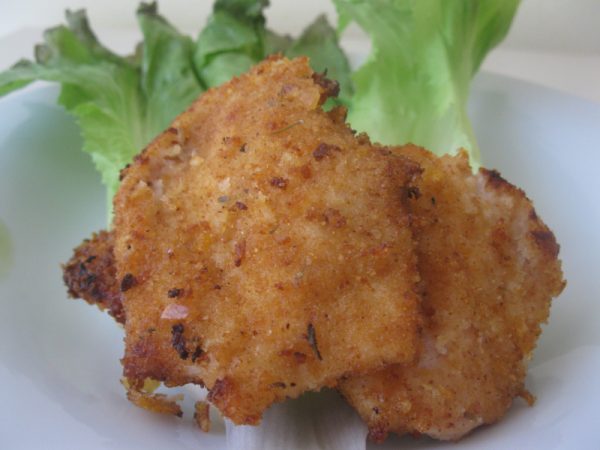 Nuggets di pollo marinati nel buttermilk